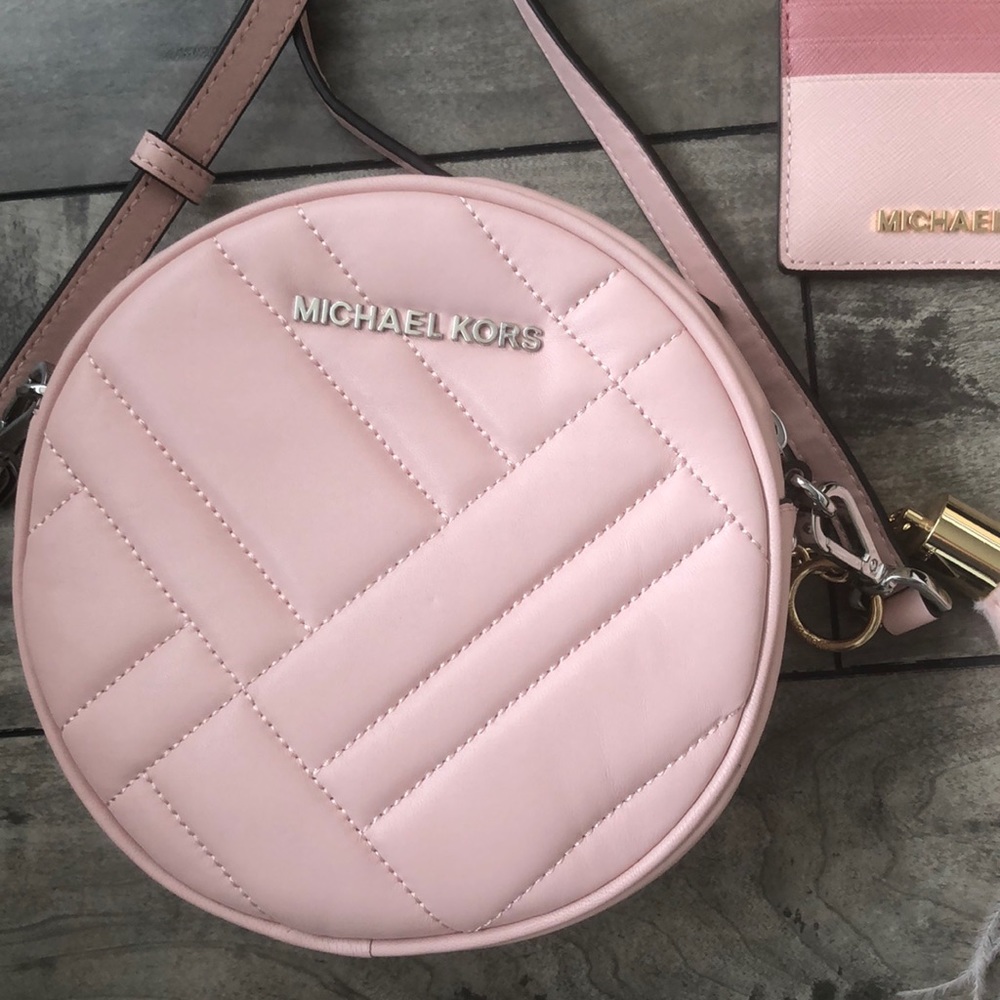 Michael Kors circles cross body bag bundle